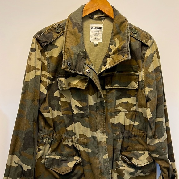 Cool, casual, camouflage, 100% cotton spring summer jacket - Picture 5 of 5